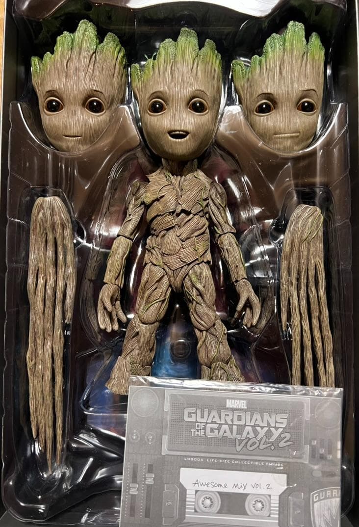 ホットトイズ ライフサイズ ガーディアンズオブギャラクシー ベビー グルート