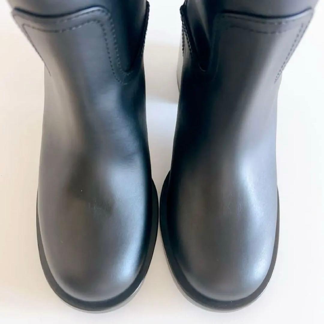 お値下げ【Miu Miu】新品未使用 レザーショートブーツ (IT 38)