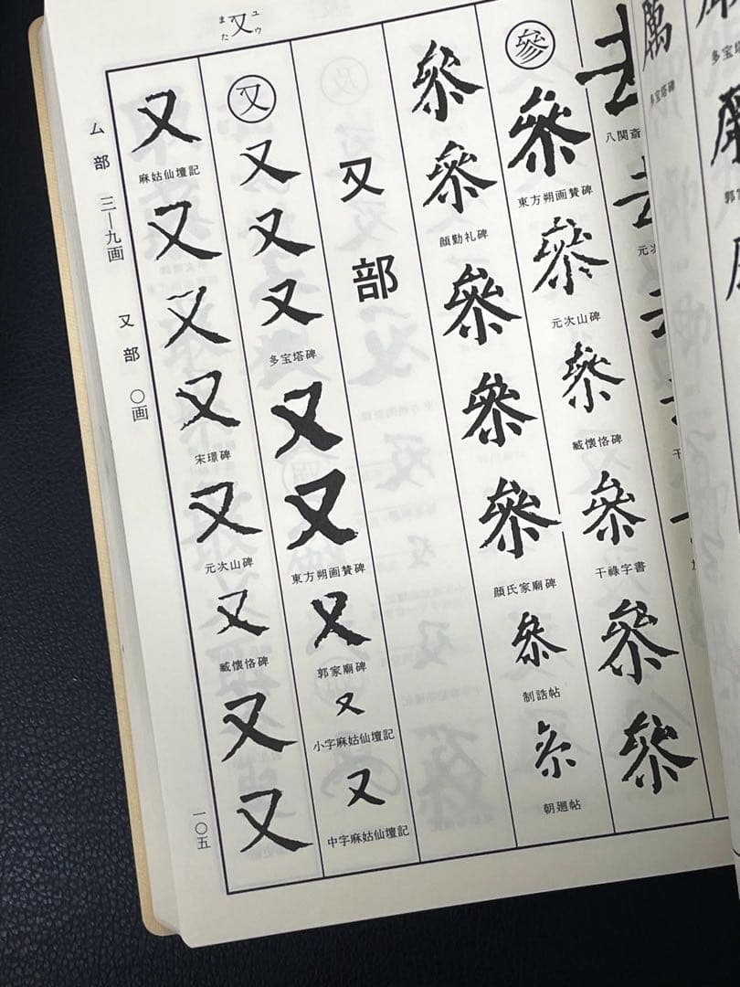 顔真卿字典 二玄社 石橋鯉城 書道 古書