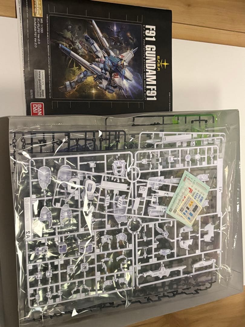 【限定】MG ガンダムF91 Ver.2.0 ORIGINAL PLAN