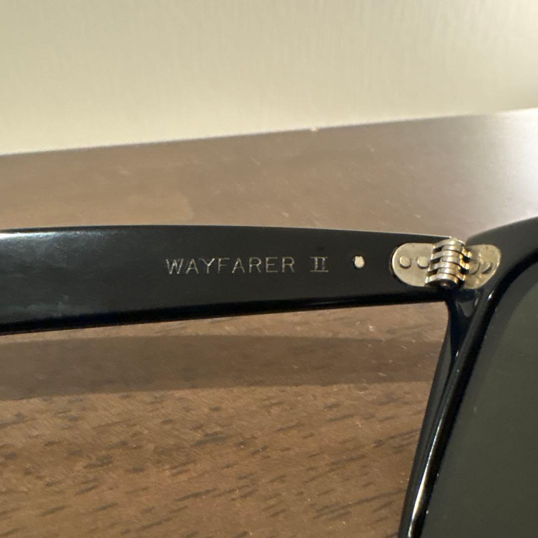 レイバン ウェイファーラー2 ブラック USA製 ボシュロム ヴィンテージ レア