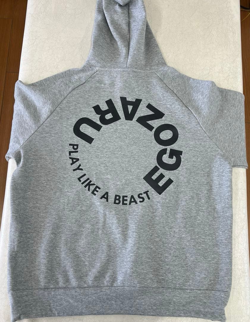 新品　エゴザル　EGOZARU セットアップ　上下セット　L バスケ　フード付き