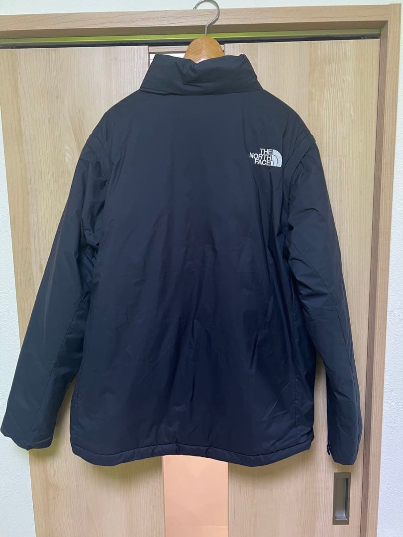 新品未使用タグ付き中綿 ジップインサニーヌックジャケットメン2XLブラック