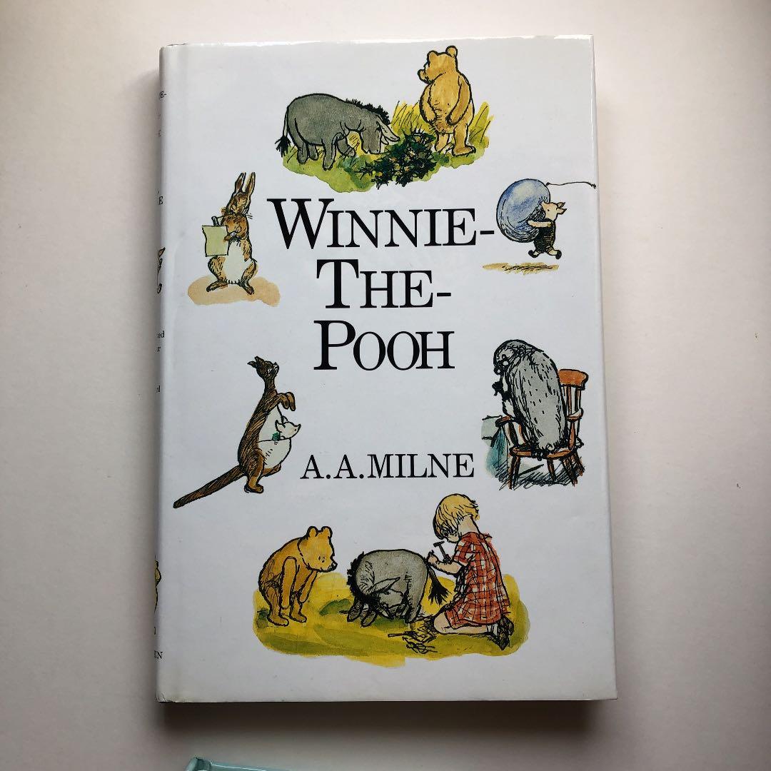 くまのプーさん　絵本　英字　2冊