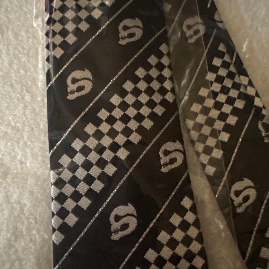 吉川晃司　スカル柄　ネクタイ　新品未開封