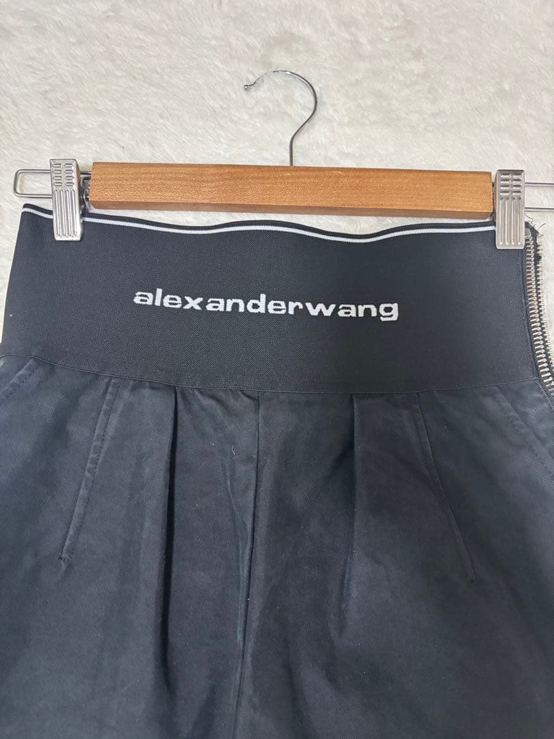 AlexanderWang ハイウエストロゴサファリショートパンツ サイズ2