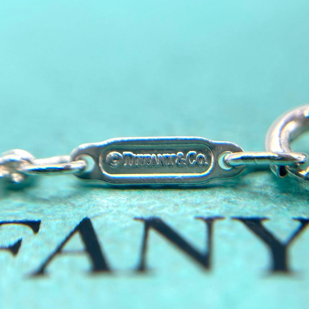 美品　ティファニー　インフィニティ　ネックレス　ダブルチェーン　シルバー　925