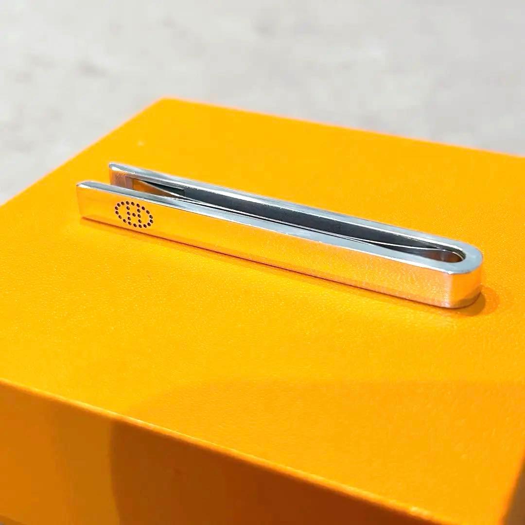 【超希少・美品】HERMES Hデザイン エブリン ネクタイピン Ag925