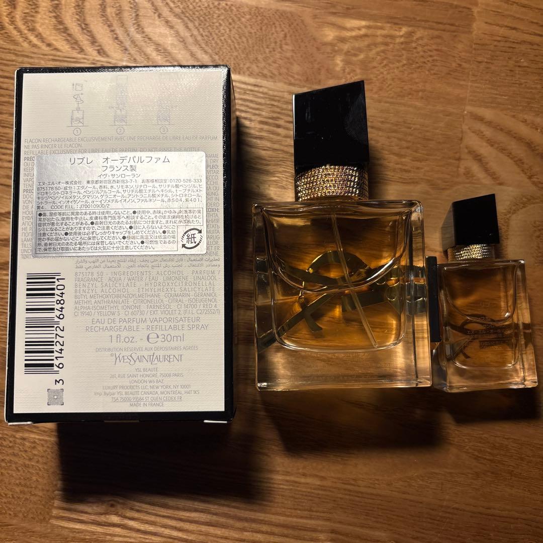 YSL Libre リブレ　オーデパルファム香水 30ml &7.5.mlセット