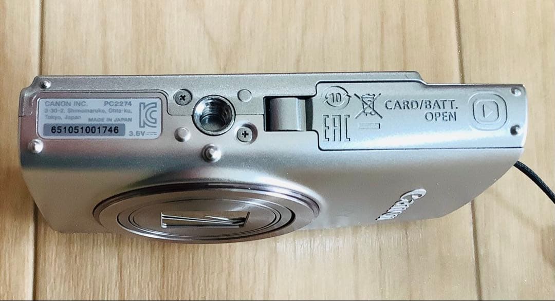 Canon IXY650コンパクトデジタルカメラ（32GB）動作確認済ケース付き