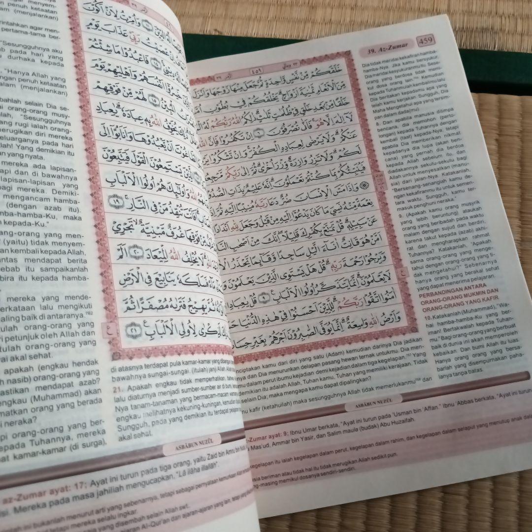 AL QURANUL KARIM インドネシア語翻訳