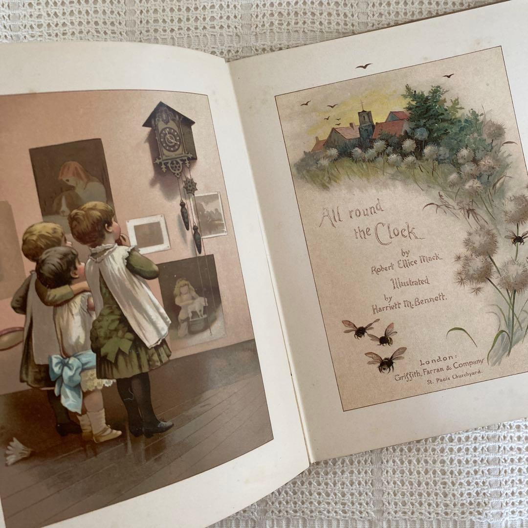 【超希少】英国絵本 ハリエットベネット アーネストニスター クロモリトグラフ