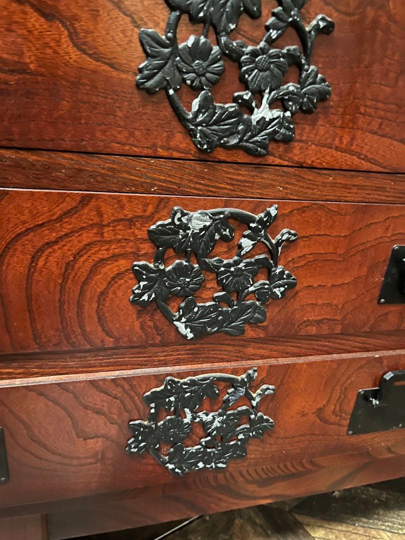 章＊民芸箪笥 和 インテリア 昭和レトロ 当時物 アンティーク チェスト