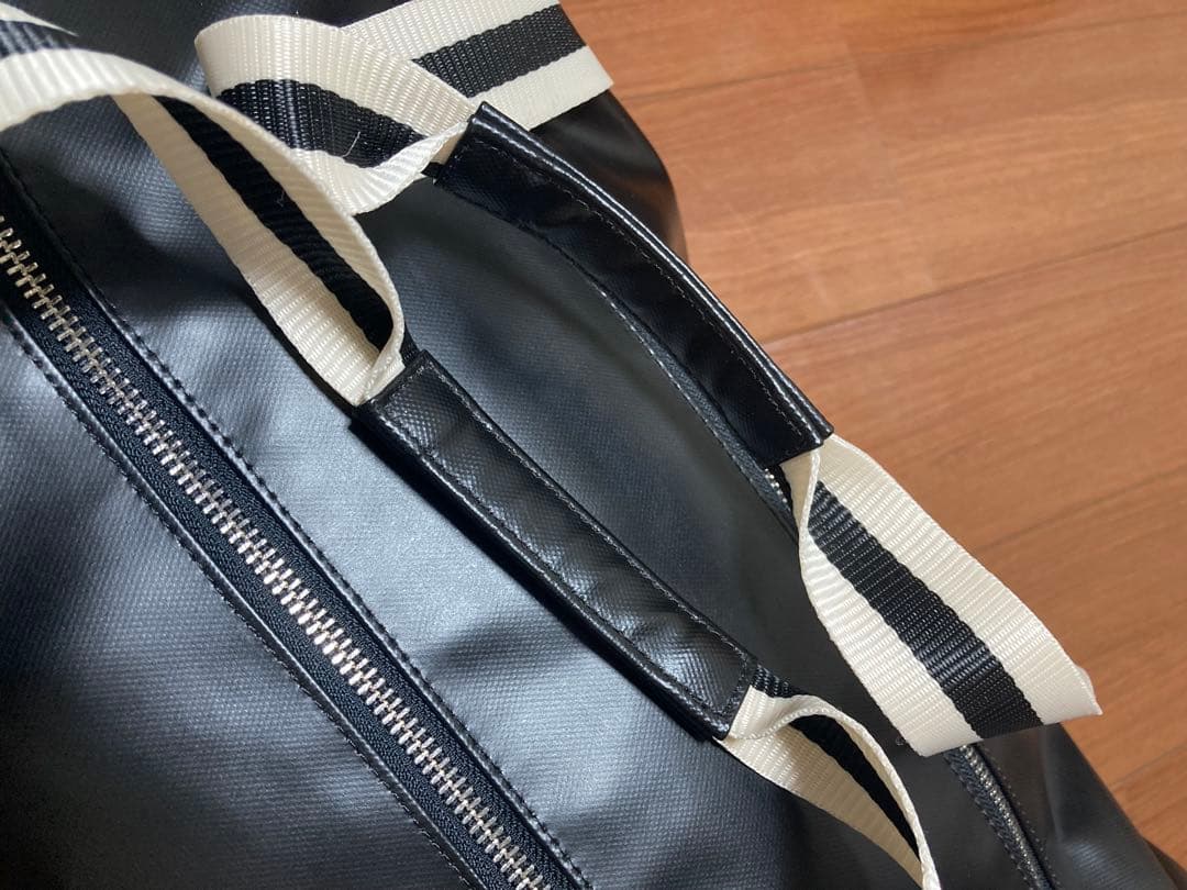 FRED PERRY フレッドペリー ボストンバッグ ドラムバック ブラック