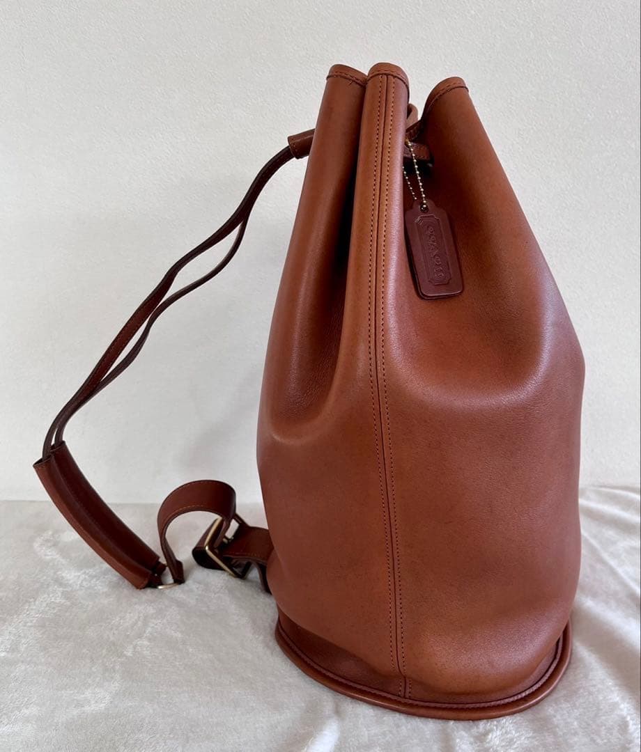 バッグ Vintage Coach The Sling British Tan 9929