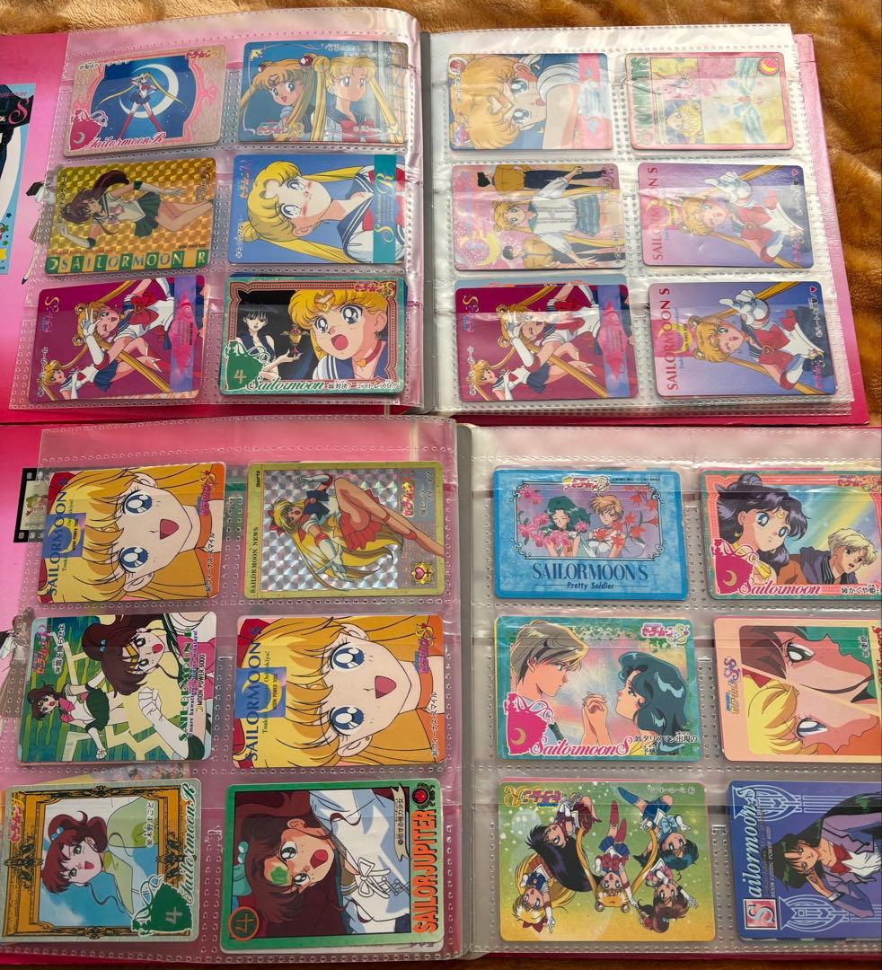 美少女戦士セーラームーンカードセット アマダ バンダイまとめ売り