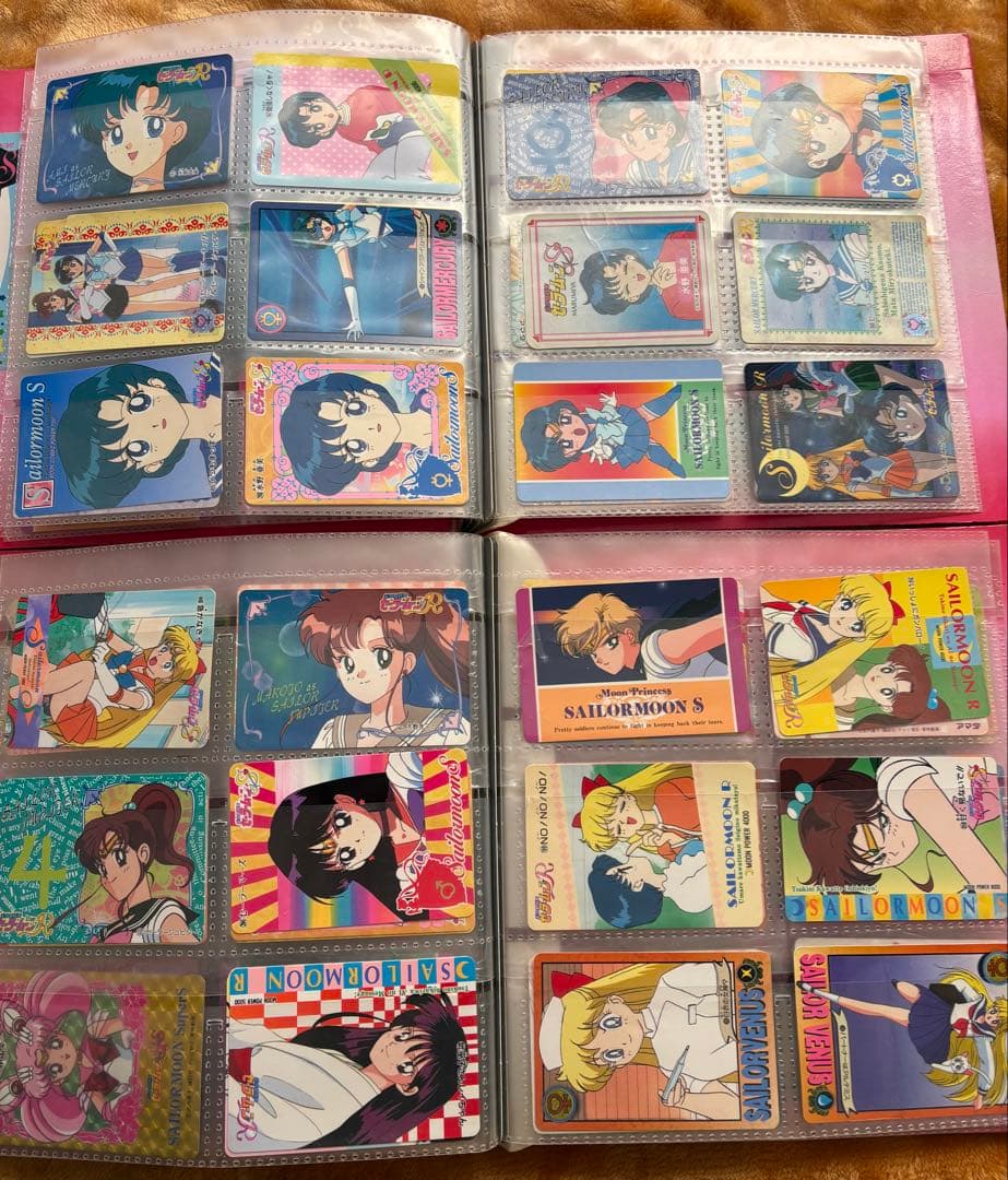 美少女戦士セーラームーンカードセット アマダ バンダイまとめ売り