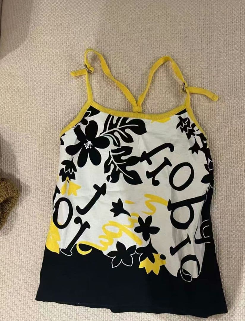 フラワープリント キャミソール