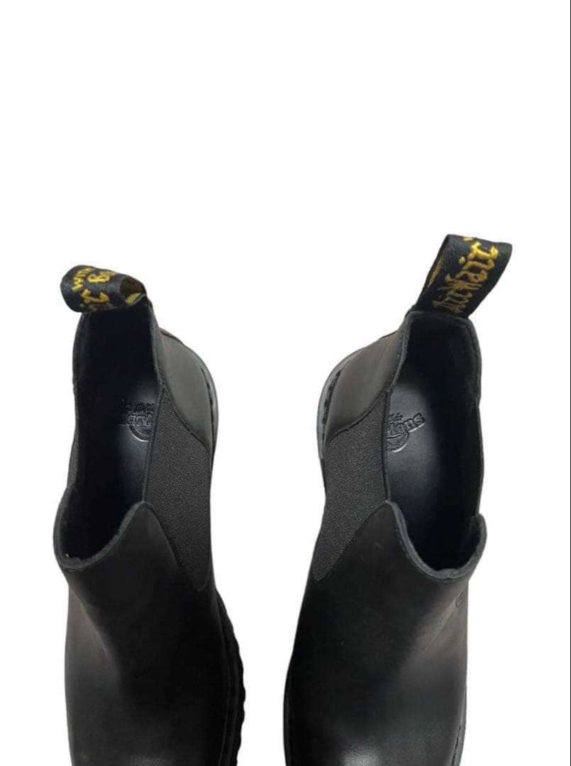 『美品』ドクターマーチン　チェルシーブーツ　サイドゴアチャンキーヒール