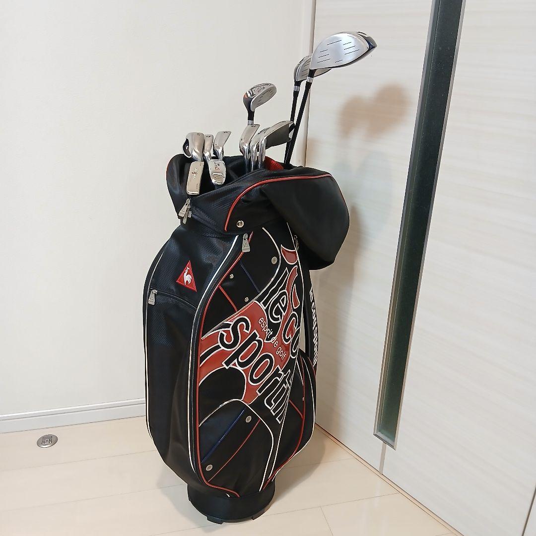 ルコックスポルティフ　ワールドイーグル　F-01α メンズ　ゴルフセット　初心者