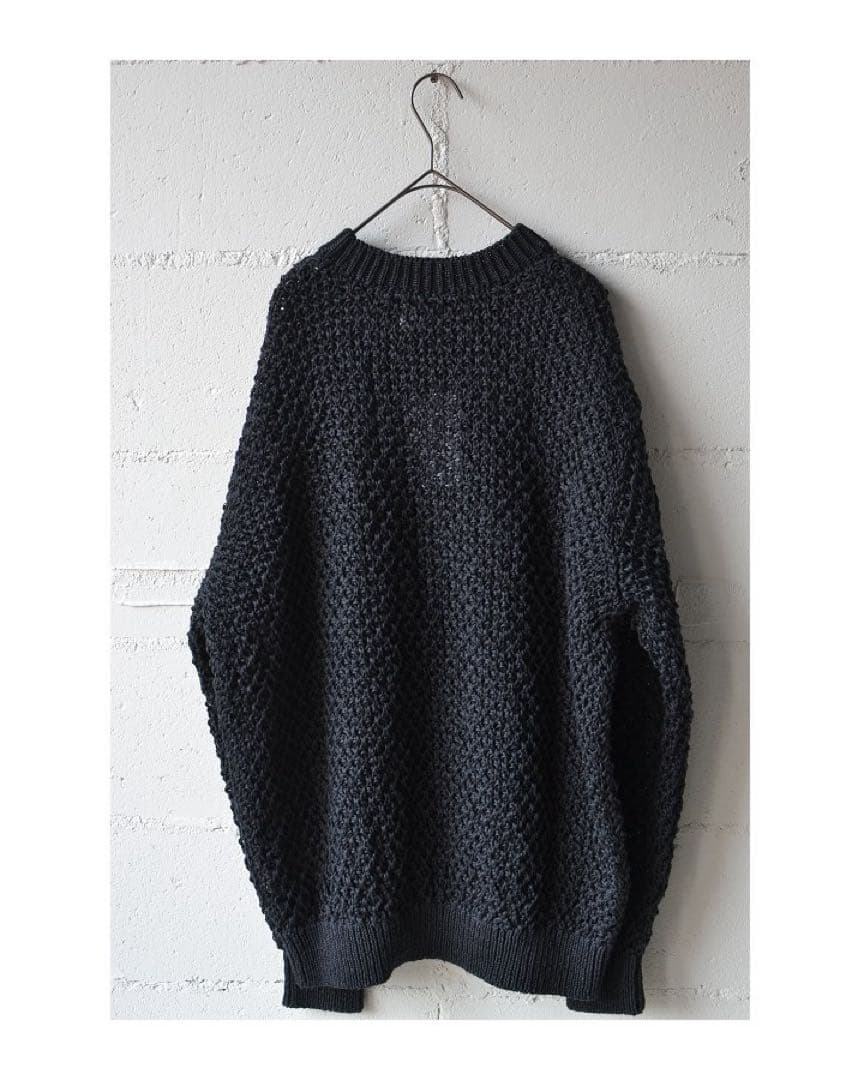 【美品】Yonetomi GIMA MESH KNIT PULLOVER