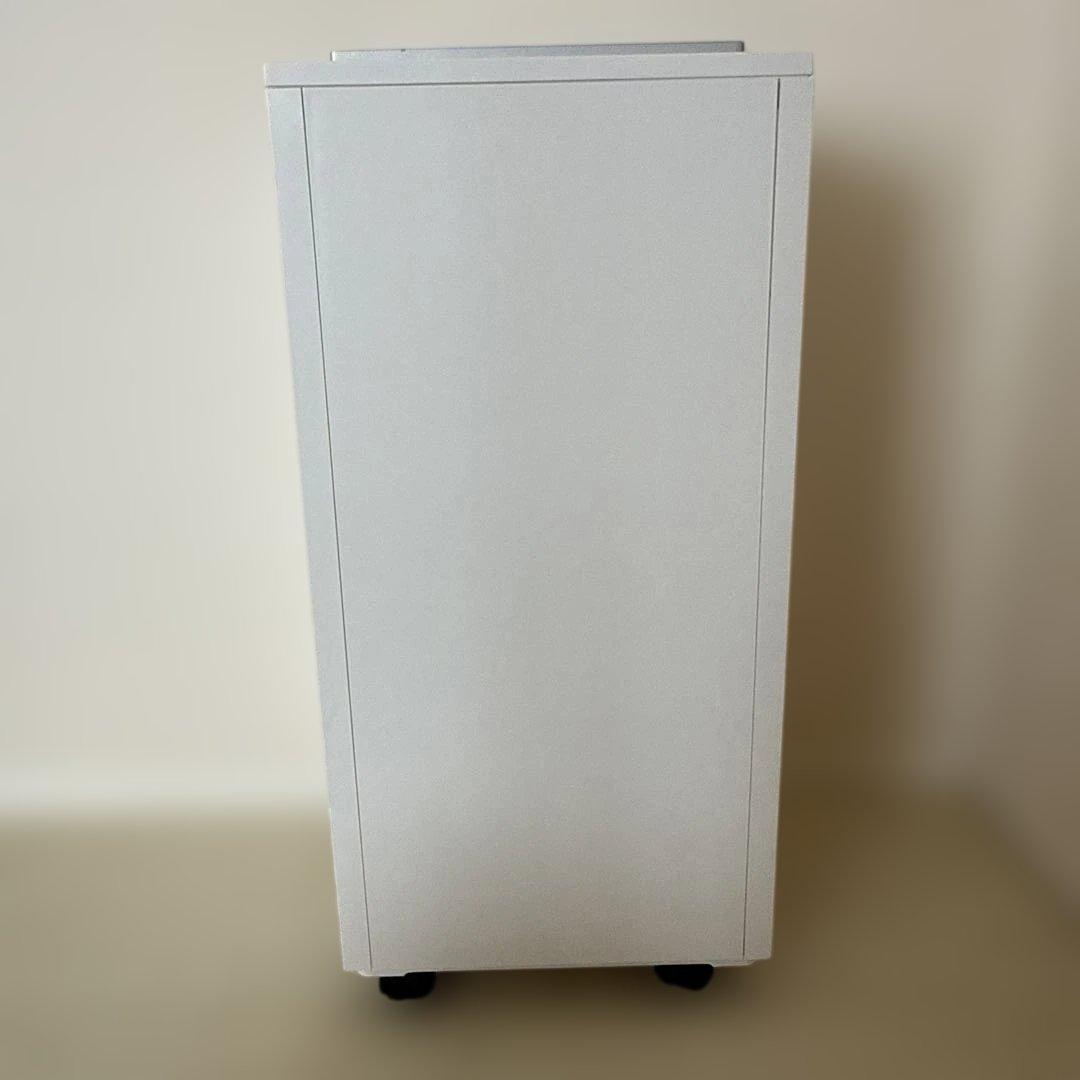 ZitA SQUARE ホワイト 自動ゴミ箱 キャスター&消臭剤付　限定仕様