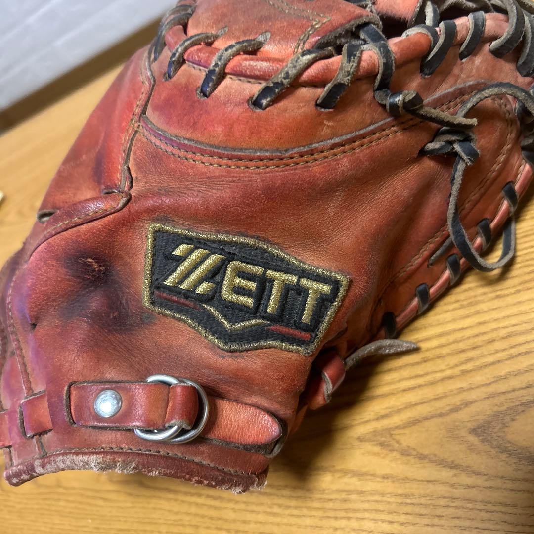 ZETT 硬式グローブ キャッチャーミット２つセット
