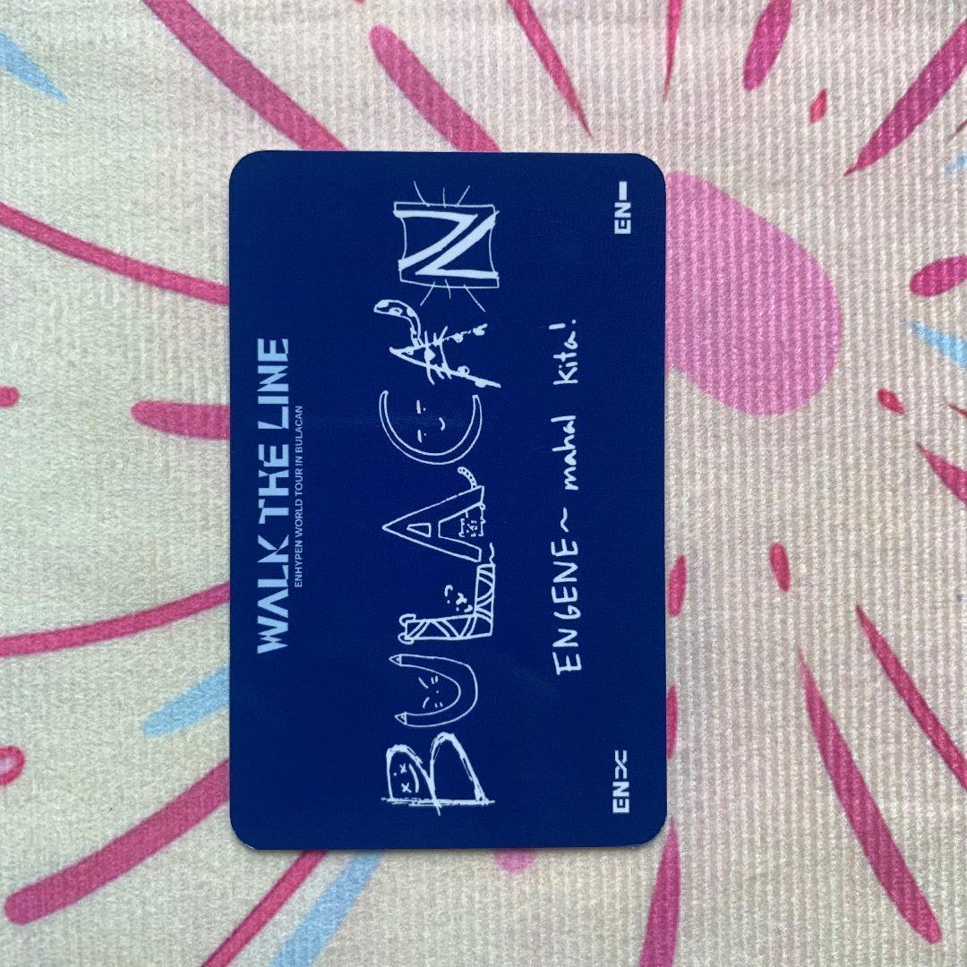 ジェイク ENHYPEN WALK THE LINE Bulacan トレカ