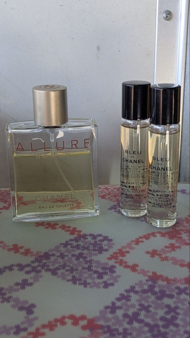 400 ALLURE HOMME CHANEL 50ml＋他香水１個