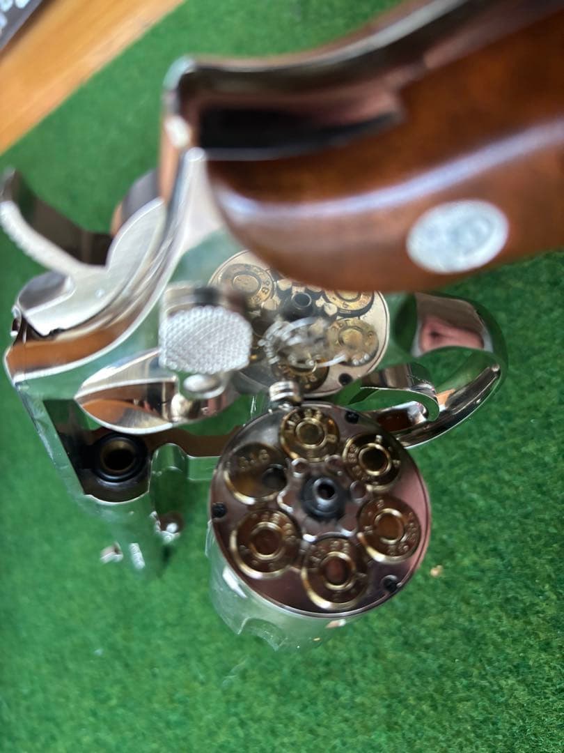 S&W M10 ミリタリー&ポリス  4 inch ニッケル　ガスガン