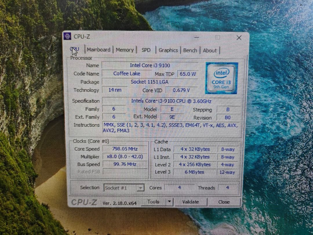 NEC デスクトップPC Core i3-9100