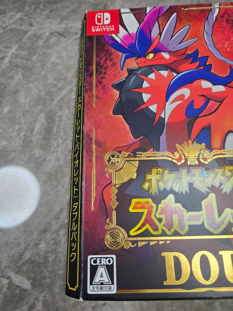 【値下げ！美品☆】ポケットモンスター スカーレット・バイオレット ダブルパック