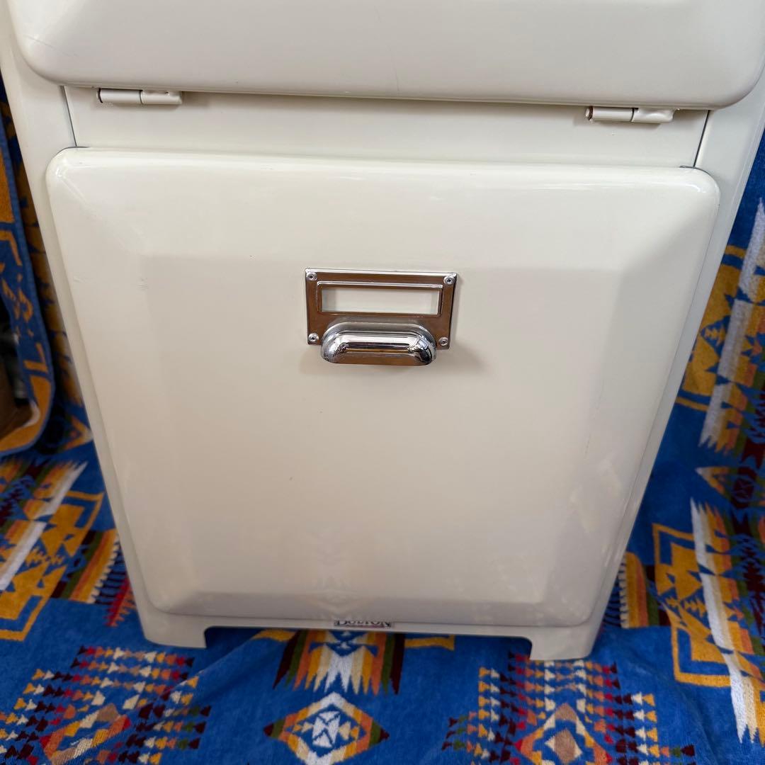 送料込み ダルトン トラッシュカン ダブルデッカー ゴミ箱 アイボリー