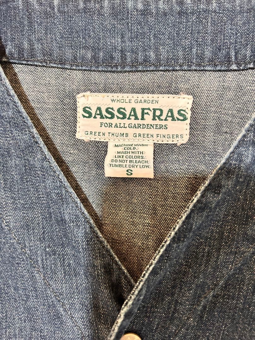 SASSAFRAS ササフラス Gardenia Jacket Sサイズ