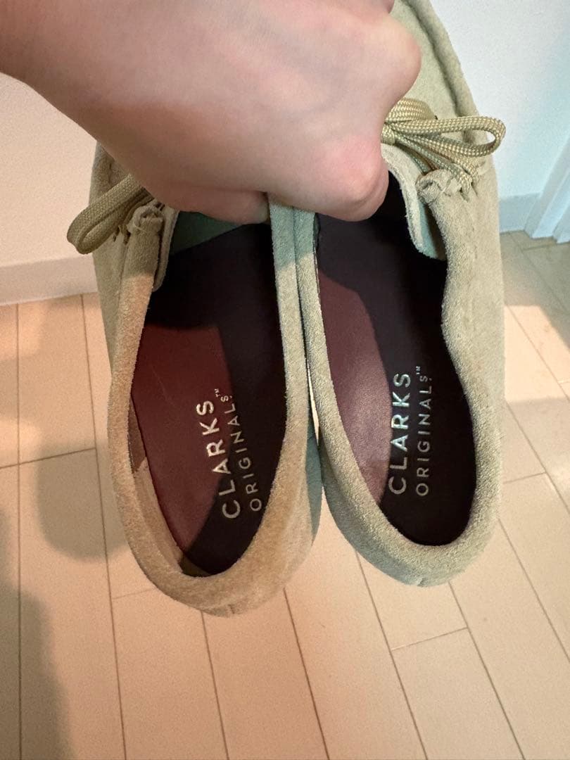 クラークス　ワラビー　ローカット　メープル　UK4 23cm レディース