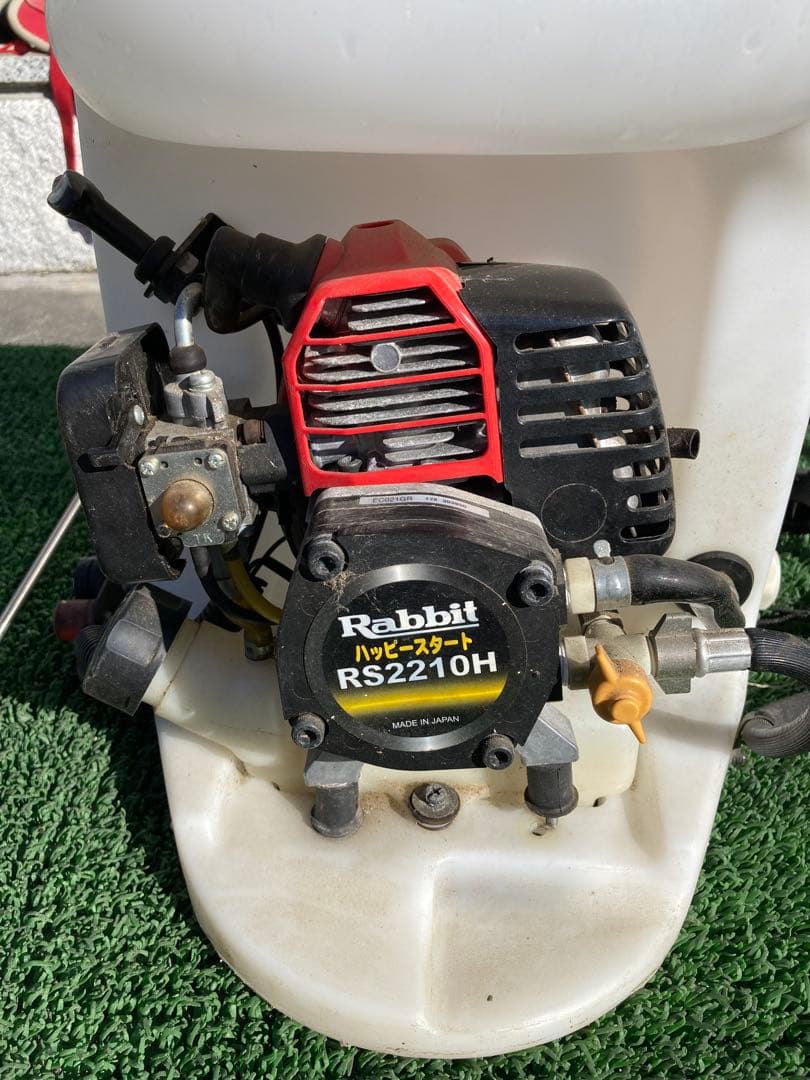 タマジャンクRabbit 背負い式噴霧器 ホワイト/レッド