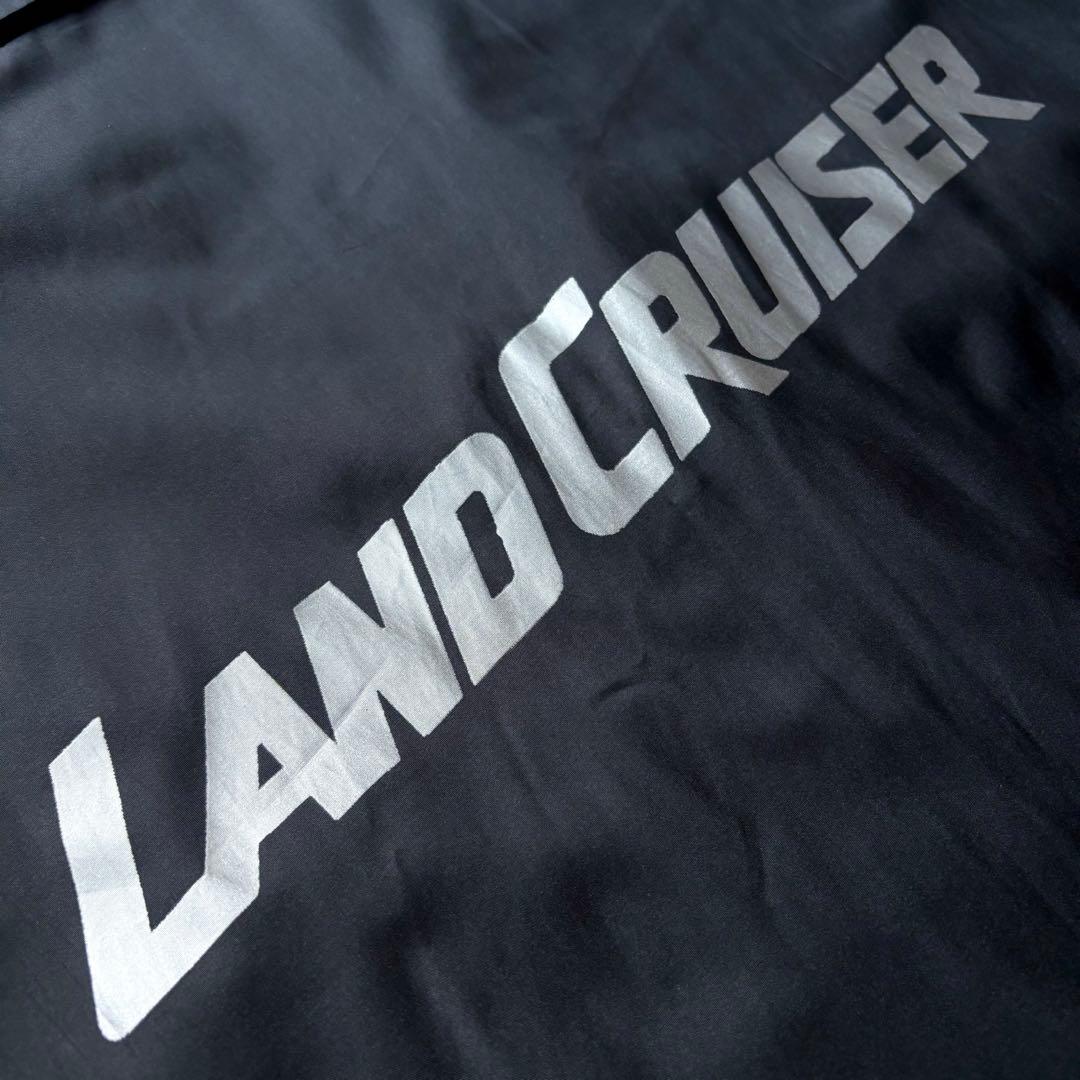 トヨタ ランドクルーザー ジップアップナイロンジャケット 裏地メッシュ Lサイズ