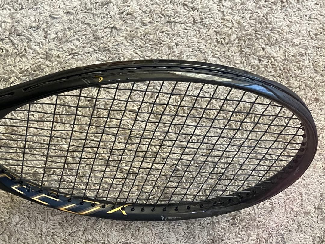 ‪HEAD スピードX MP 10周年記念モデル ブラック×ゴールドMP