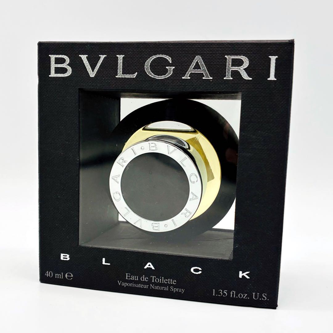 箱付き 希少 BVLGARI BLACK EDT ブルガリブラック オードトワレ