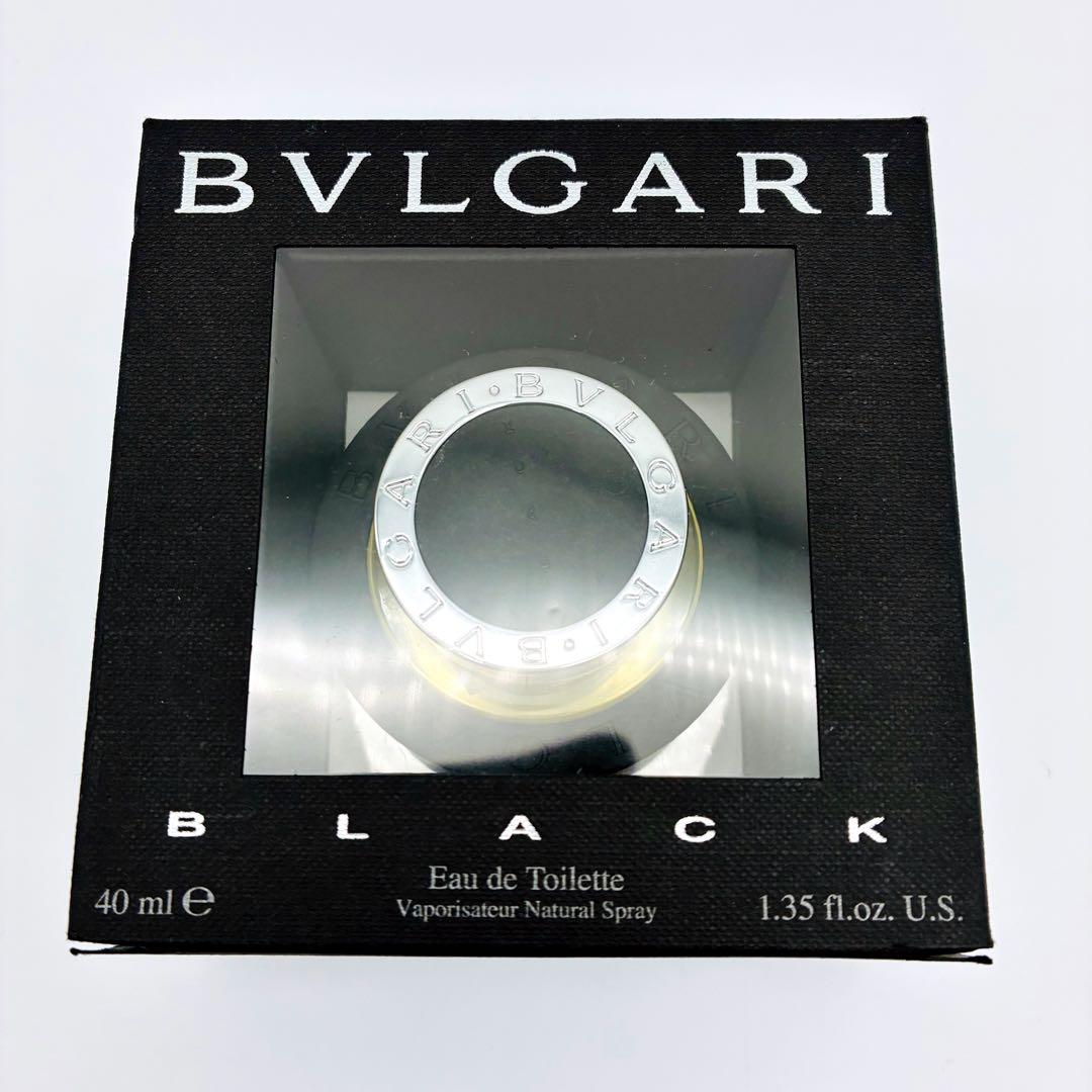箱付き 希少 BVLGARI BLACK EDT ブルガリブラック オードトワレ
