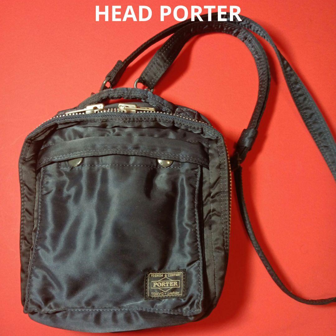head porter ショルダーバッグ　ネイビー　ヘッドポーター