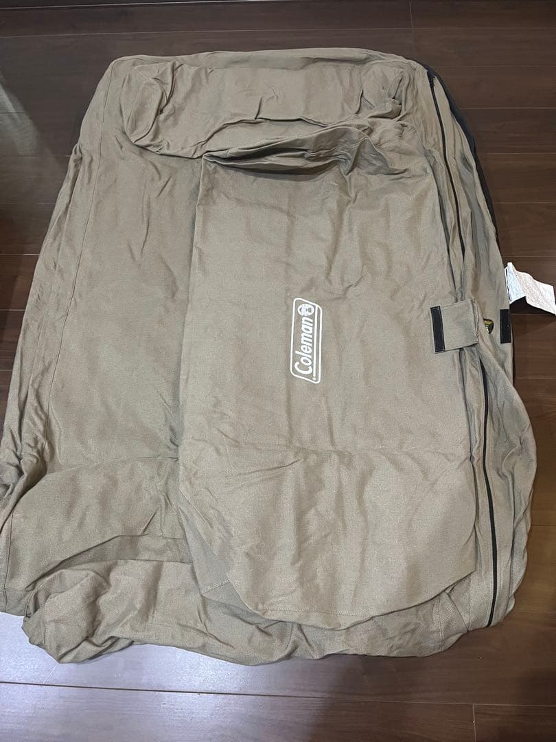 (中古) Coleman コールマン エアカウチダブル グレージュ