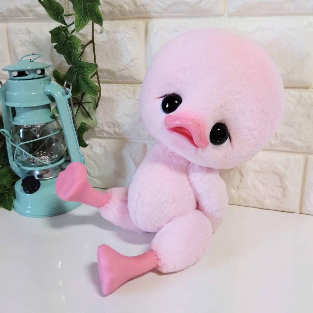 ぬいぐるみ✽アートドール✽手足可動ぴっぴちゃん✽超特大サイズ