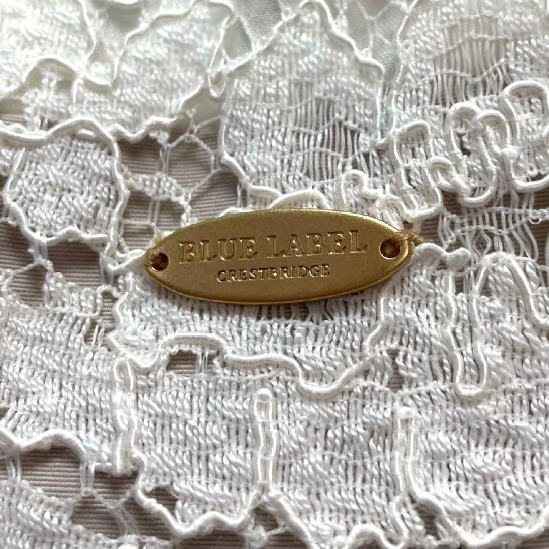新品タグ付き✨ブルーレーベルクレストブリッジ ドッキングワンピース レース 36