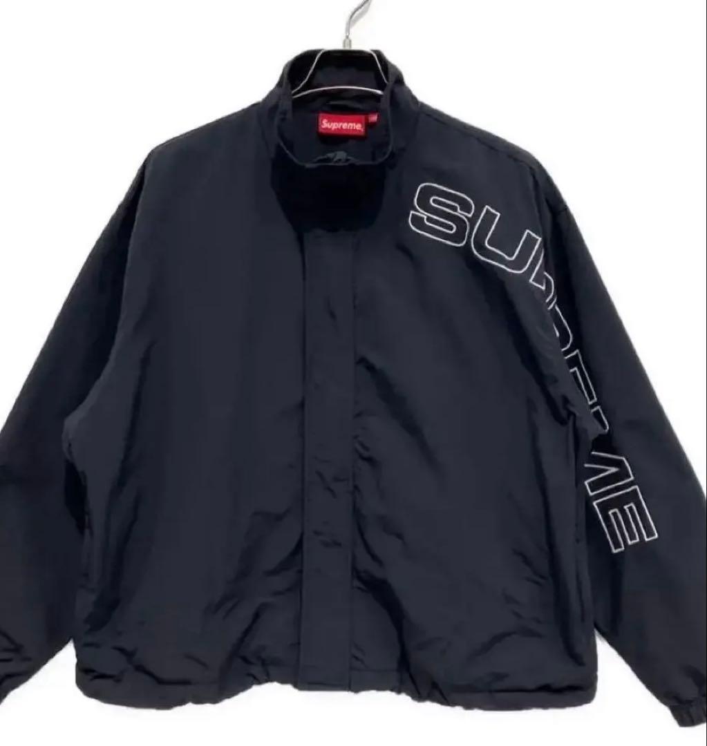 Supreme ブラック ナイロンジャケット　Sサイズ 2025fw