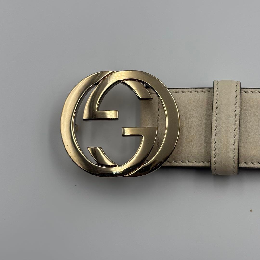 ❣️最終値下げ❣️GUCCI グッチ インターロッキングG バックル ベルト レザー