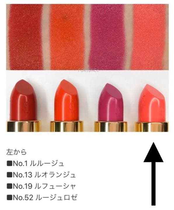 YSL口紅4本セット