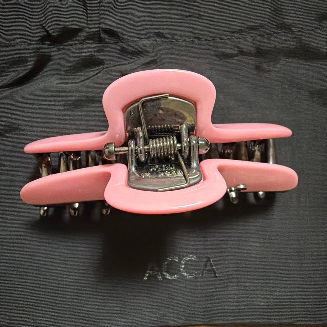 acca バービークリップ　ピンク　ピンクブラック　セット　バラ売り可