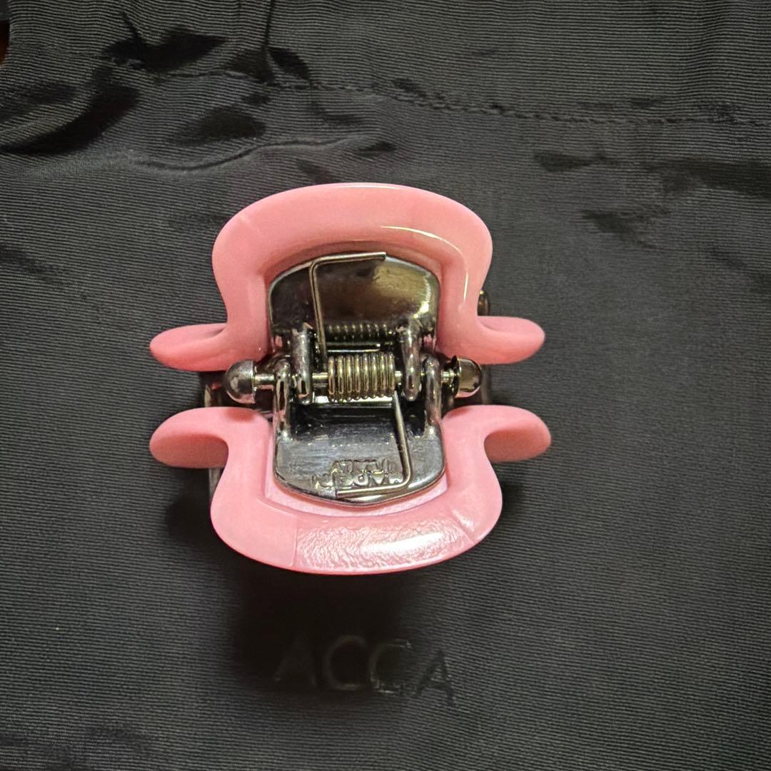 acca バービークリップ　ピンク　ピンクブラック　セット　バラ売り可