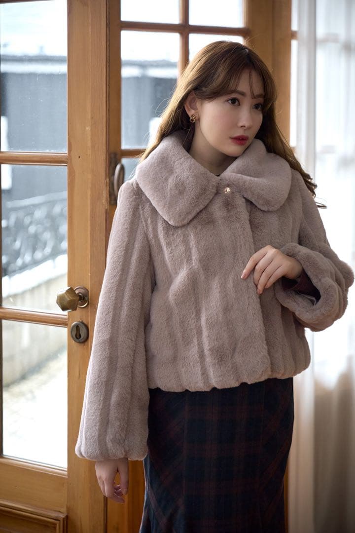 C*O様 Winter Love Faux Fur Coat